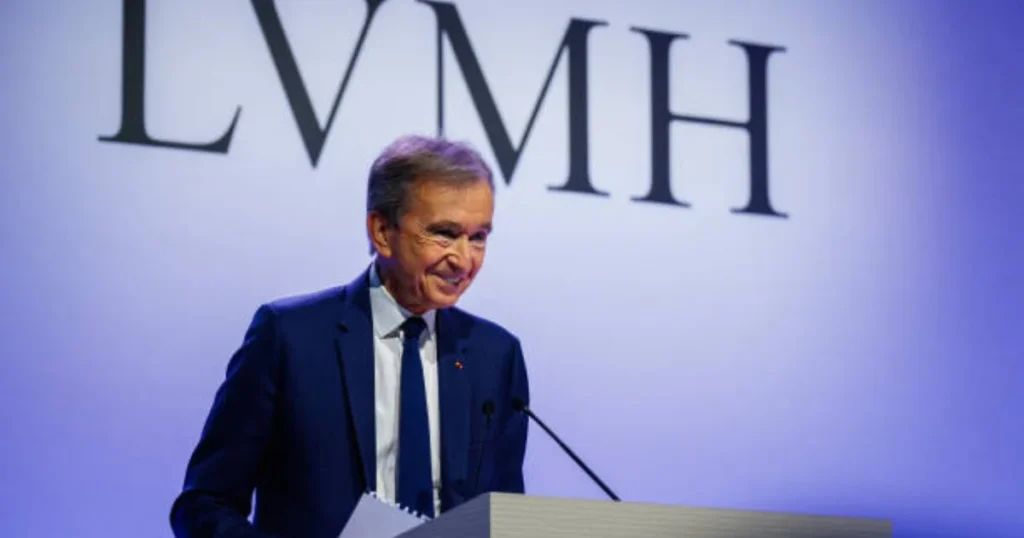 Bernard Arnault Net Worth 2026: Inside His Luxury Empire 3 Bernad Arnault in a happy mood