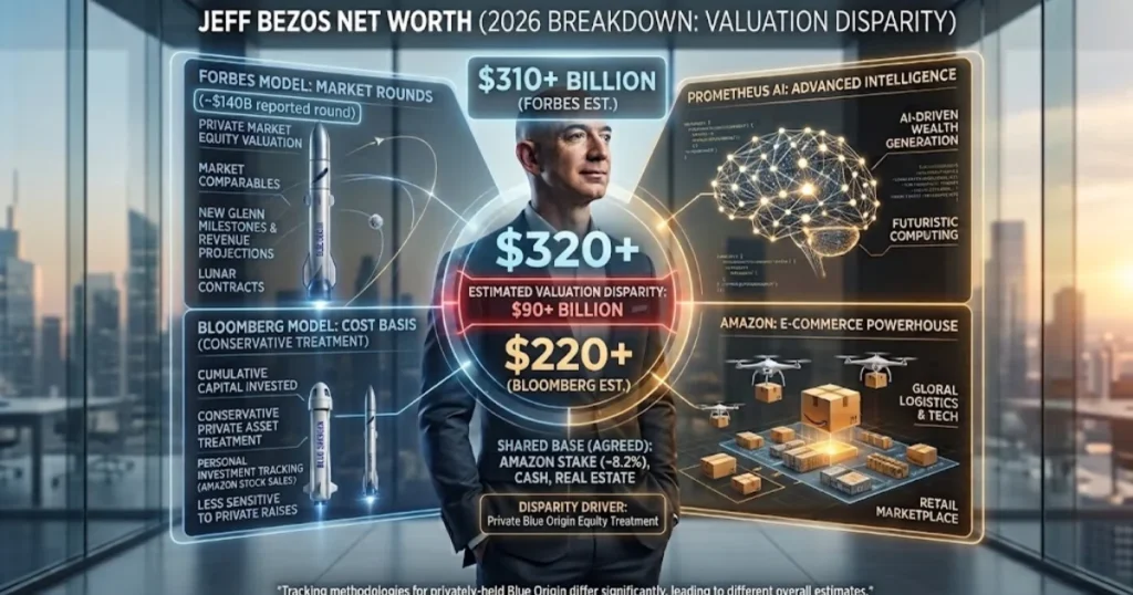 Jeff Bezoz Forbes vs Bloomberg